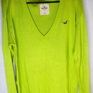 Lime Green Hollister Sweater